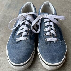 Vans Threaded Denim Old Skool skate sneakers